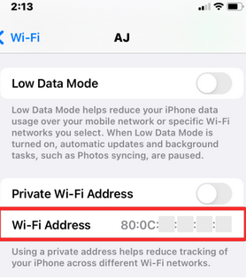扶绥苹果扶绥mac维修如何在iPhone查找MAC地址