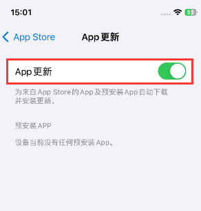 扶绥苹果15维修中心如何让iPhone15APP自动更新