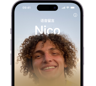 扶绥苹果15服务站分享iPhone15实时语音留言开启方法
