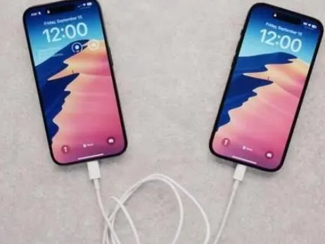 扶绥苹果15维修店分享iPhone15可以给安卓充电吗 